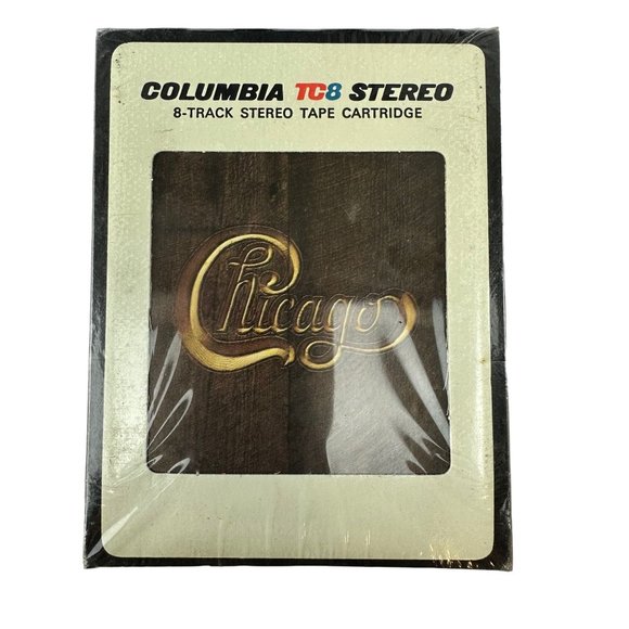 Chicago V Sealed 8 Track Tape